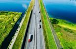 Modern highway transportation supporting efficient logistics and sustainable connectivity.