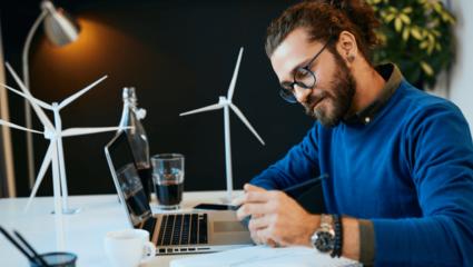 Sustainable development concept